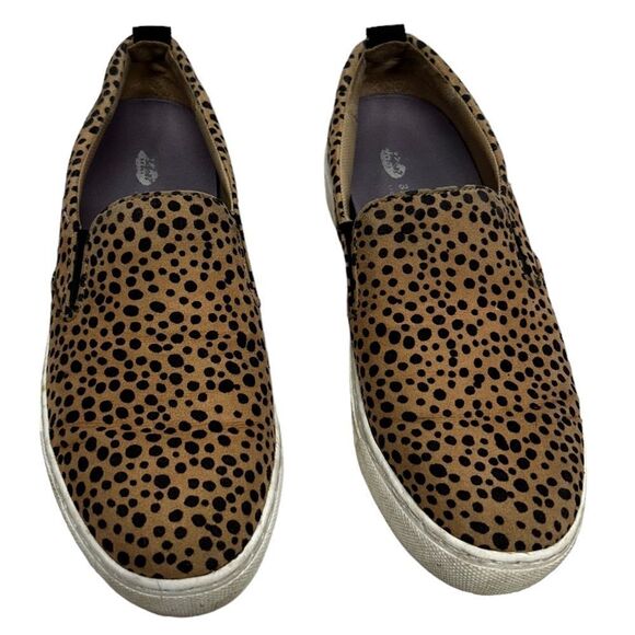 Dr. Scholl’s Be Free Energy Technology Leopard Print Slip on Sneaker Cheetah - Picture 2 of 11